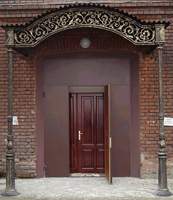 козырек, чугунное литье