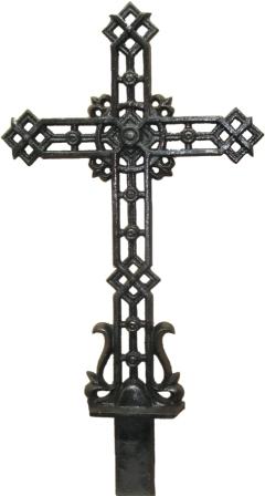 крест литой чугунный