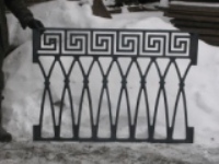 чугунная ограда