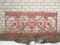 чугунная ограда