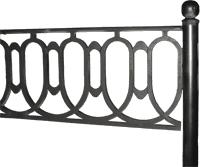 чугунная ограда