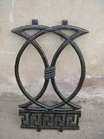 чугунная ограда