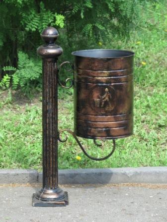 Урна чугунная